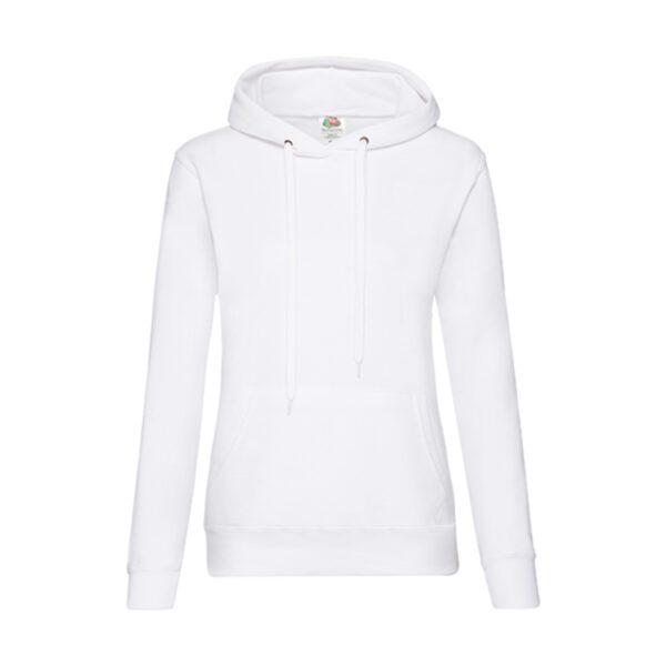 Fruit of the loom Lady-Fit Classic Hooded Sweat White XXL