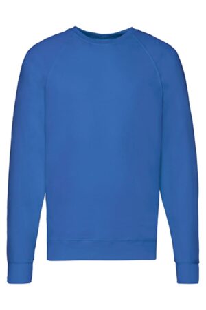 Fruit of the loom Lightweight Raglan Sweat Royal Blue XXL