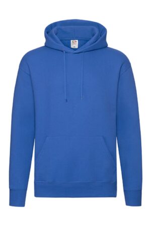 Fruit of the loom Premium Hooded Sweat Royal Blue XXL