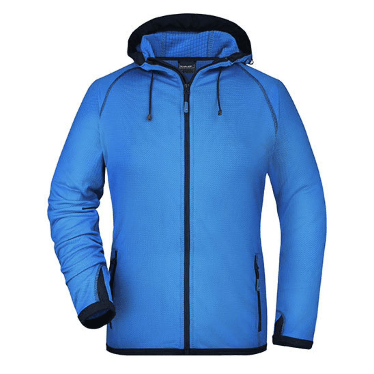 James+Nicholson Ladies` Hooded Fleece