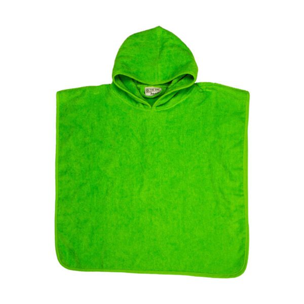 The One  Baby Poncho  Lime Green