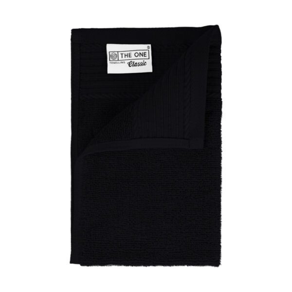 The One  Classic Guest Towel 30x50cm Black