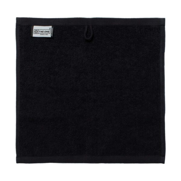 The One  Classic Small Guesttowel 30x30cm Black