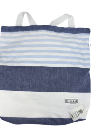 The One  Hamam Bag Navy Blue Light Blue