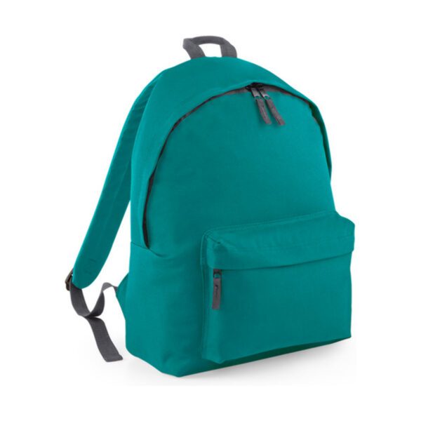 BagBase Original Fashion Backpack Emerald Graphite Grey ONE SIZE