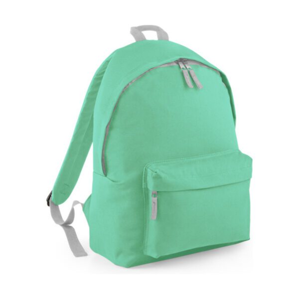 BagBase Original Fashion Backpack Mint Green Light Grey ONE SIZE