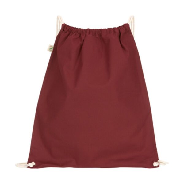 EarthPositive Drawstring bag  Burgundy ONE SIZE