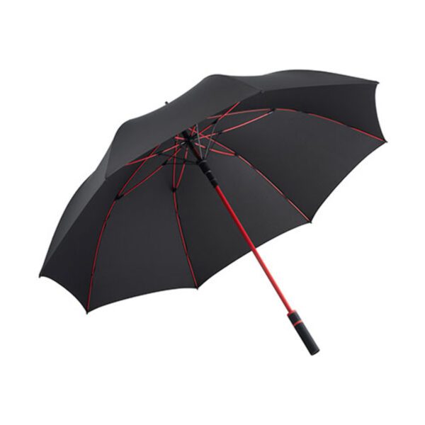 FARE AC-Umbrella FARE®-Style Black Red Ø 130 cm