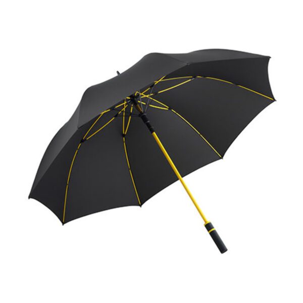 FARE AC-Umbrella FARE®-Style Black Yellow Ø 130 cm