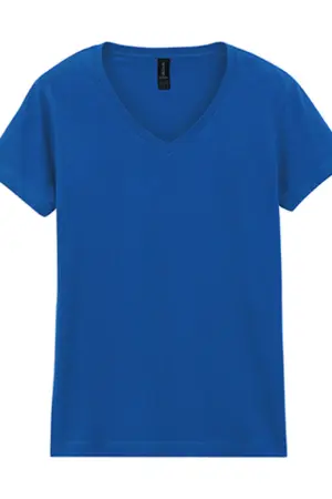 T-shirt V-Neck SoftStyle SS for her