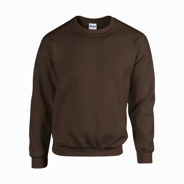 Gildan Sweater Crewneck HeavyBlend unisex Dark Chocolate XXL