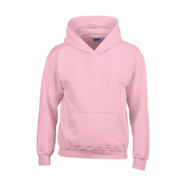 Gildan Sweater Hooded HeavyBlend for kids Light Pink XS