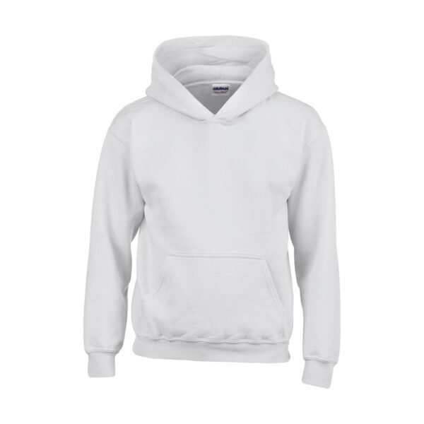 Gildan Sweater Hooded HeavyBlend for kids White XS
