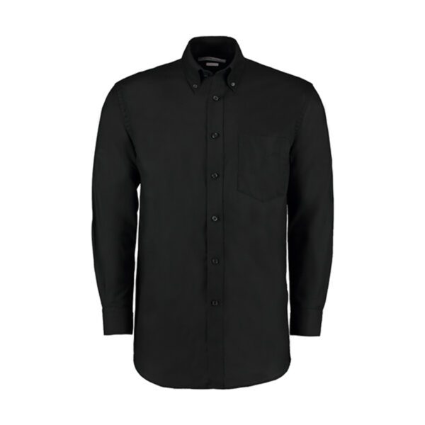Kustom Kit Men´s Classic Fit Workwear Oxford Shirt Long Sleeve Black 58/59 (7XL/23)