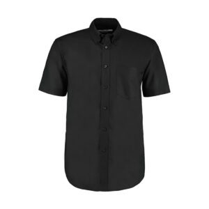 Kustom Kit Men´s Classic Fit Workwear Oxford Shirt Short Sleeve Black 54 (22)