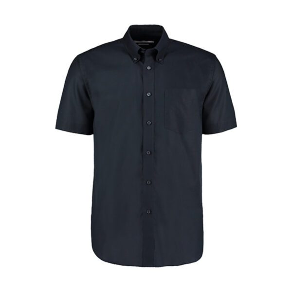 Kustom Kit Men´s Classic Fit Workwear Oxford Shirt Short Sleeve French Navy 54 (22)