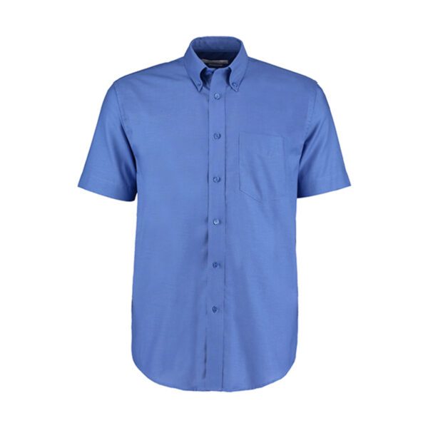 Kustom Kit Men´s Classic Fit Workwear Oxford Shirt Short Sleeve Italian Blue 54 (22)