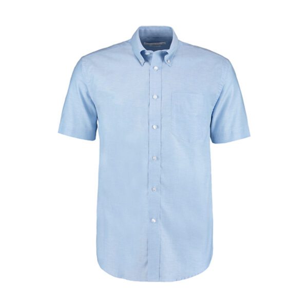 Kustom Kit Men´s Classic Fit Workwear Oxford Shirt Short Sleeve Light Blue 36 (14)