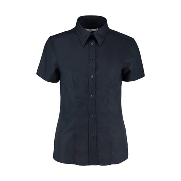 Kustom Kit Women´s Tailored Fit Workwear Oxford Shirt Short Sleeve French Navy 7XL