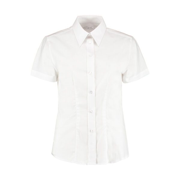 Kustom Kit Women´s Tailored Fit Workwear Oxford Shirt Short Sleeve White 7XL