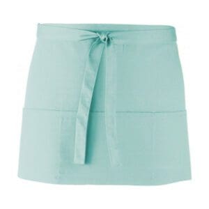 Premier Workwear Colours Collection 3-Pocket Apron Aqua (ca. Pantone 344) 60 x 33 cm