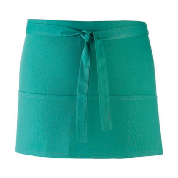 Premier Workwear Colours Collection 3-Pocket Apron Emerald (ca. Pantone 341) 60 x 33 cm