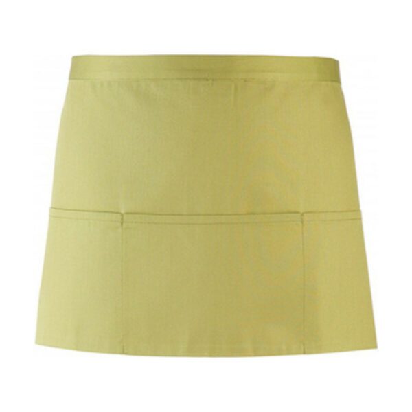 Premier Workwear Colours Collection 3-Pocket Apron Lime (ca. Pantone 382) 60 x 33 cm