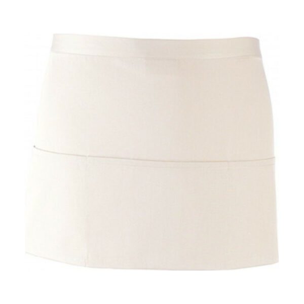 Premier Workwear Colours Collection 3-Pocket Apron White 60 x 33 cm