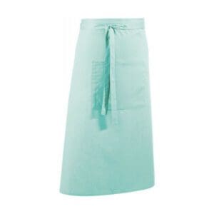 Premier Workwear Colours Collection Bar Apron Aqua (ca. Pantone 344) 90 x 80 cm