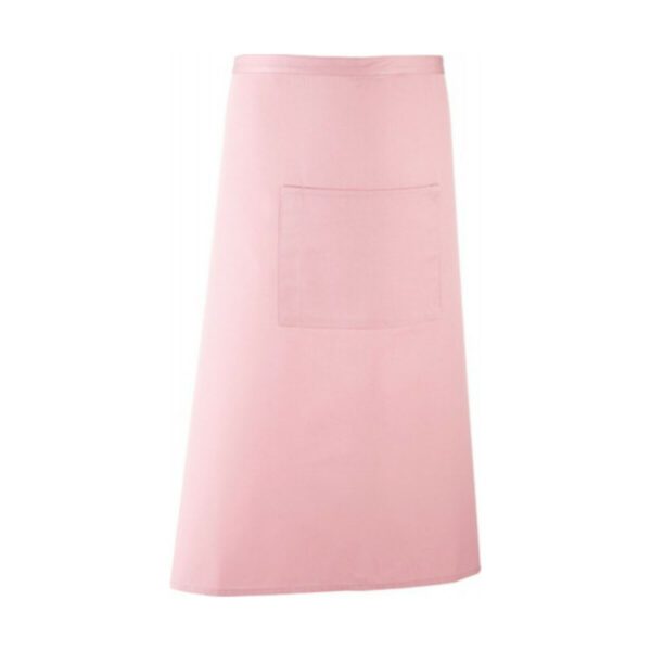 Premier Workwear Colours Collection Bar Apron Pink (ca. Pantone 1895) 90 x 80 cm