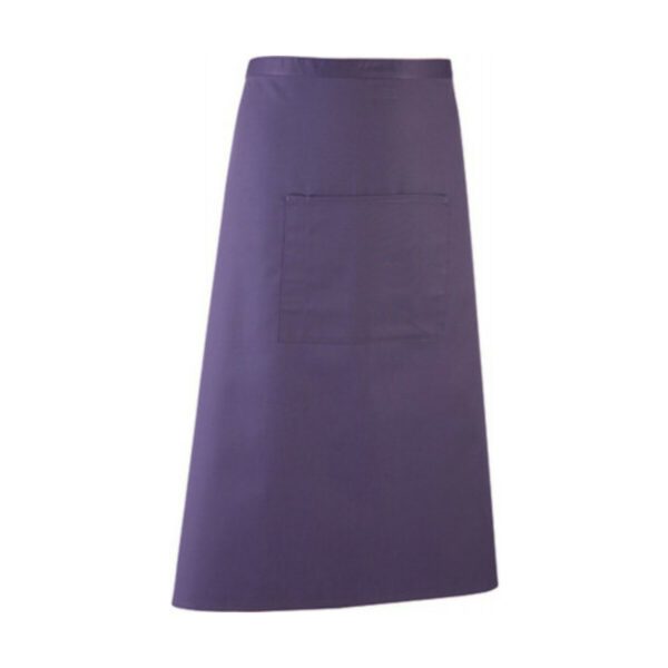 Premier Workwear Colours Collection Bar Apron Purple (ca. Pantone 269) 90 x 80 cm
