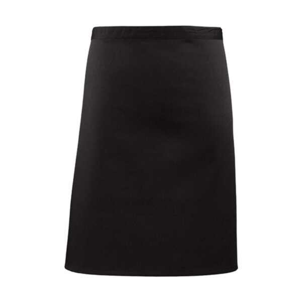 Premier Workwear Colours Collection Mid Length Apron Black 70 x 50 cm