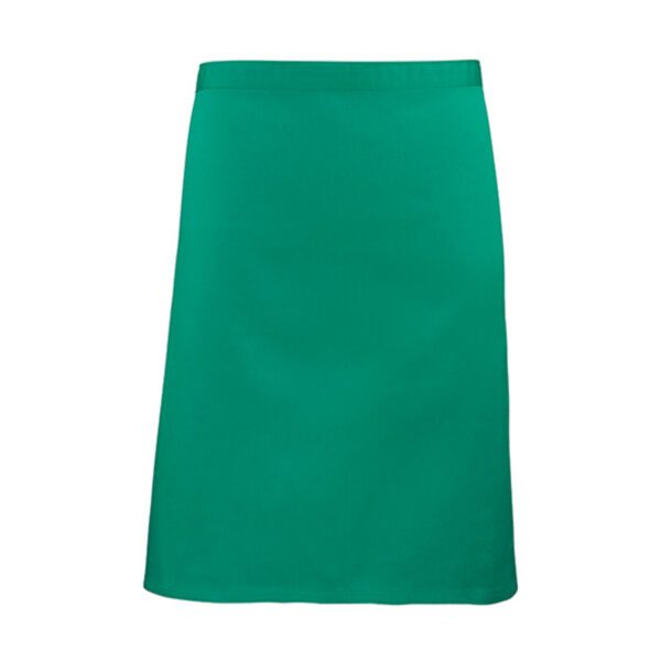 Premier Workwear Colours Collection Mid Length Apron Emerald (ca. Pantone 341) 70 x 50 cm