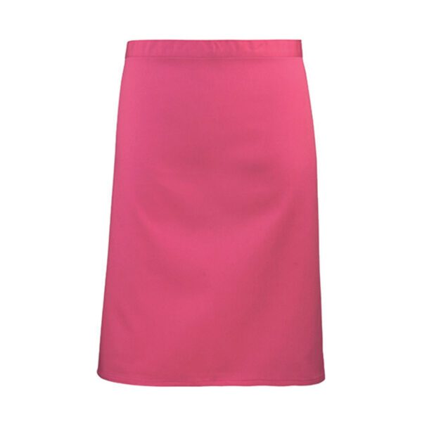 Premier Workwear Colours Collection Mid Length Apron Hot Pink (ca. Pantone 214c) 70 x 50 cm