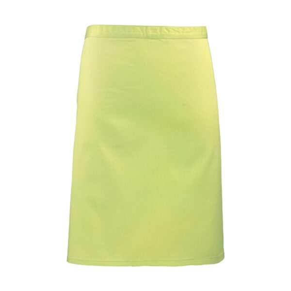 Premier Workwear Colours Collection Mid Length Apron Lime (ca. Pantone 382) 70 x 50 cm