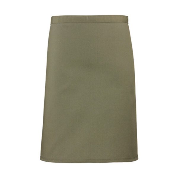Premier Workwear Colours Collection Mid Length Apron Olive (ca. Pantone 378) 70 x 50 cm