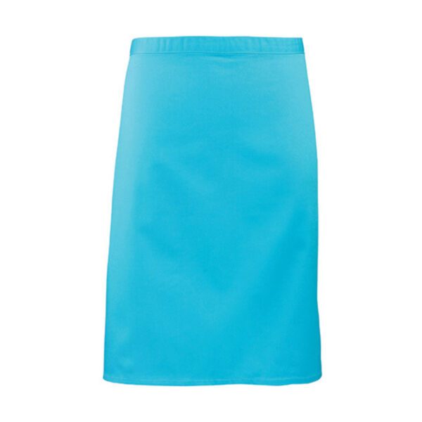 Premier Workwear Colours Collection Mid Length Apron Turquoise (ca. Pantone 312) 70 x 50 cm