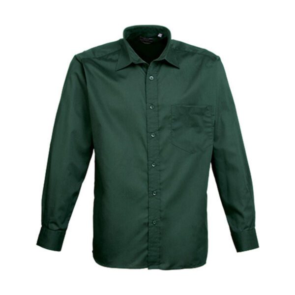 Premier Workwear Men´s Poplin Long Sleeve Shirt Bottle 48 (19)