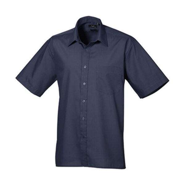 Premier Workwear Men´s Poplin Short Sleeve Shirt Navy 48 (19)