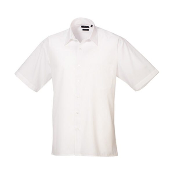 Premier Workwear Men´s Poplin Short Sleeve Shirt White 54 (22)