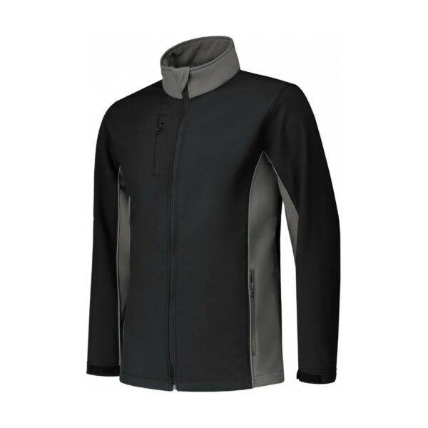 Lemon&Soda L&S Jacket Softshell Workwear Black Pearl Grey XXL
