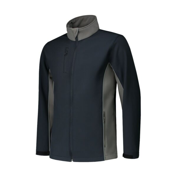 Lemon&Soda L&S Jacket Softshell Workwear Dark Navy Pearl Grey XXL