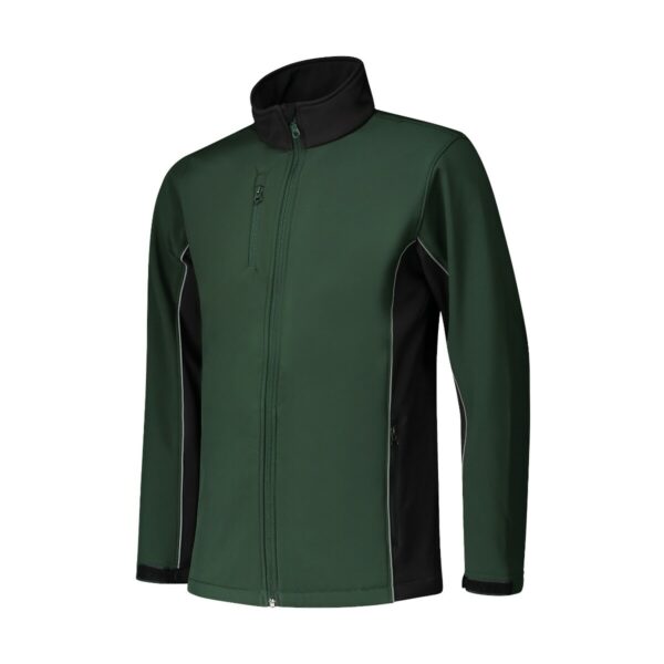 Lemon&Soda L&S Jacket Softshell Workwear Forest Green Black XXL