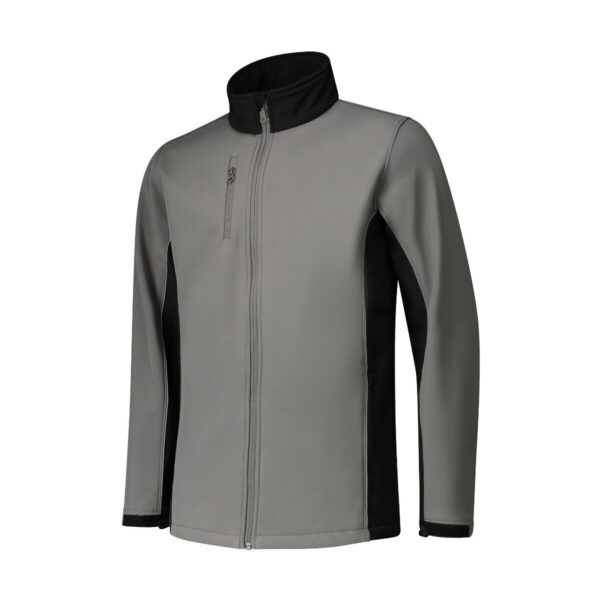 Lemon&Soda L&S Jacket Softshell Workwear Pearl Grey Black XXL