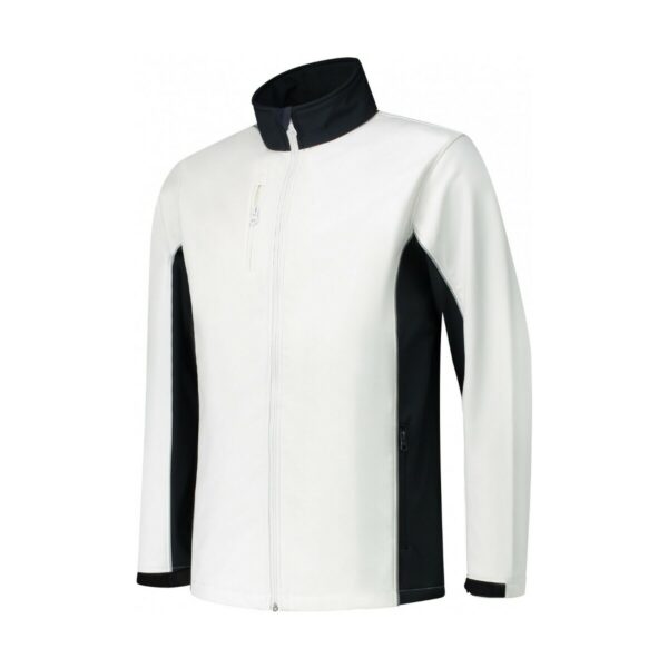 Lemon&Soda L&S Jacket Softshell Workwear White Dark Navy XXL
