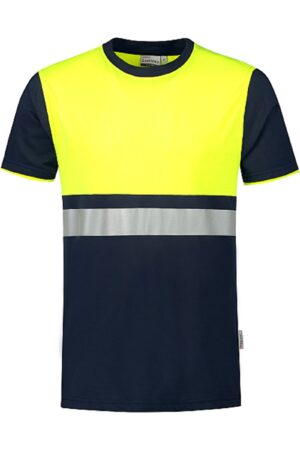Santino  T-shirt Hannover Real Navy Fluor Yellow XXL