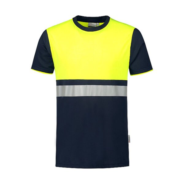 Santino  T-shirt Hannover Real Navy Fluor Yellow XXL