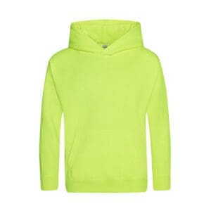 Just Hoods Kids` Electric Hoodie Electric Yellow 12-13 jaar (152-158)