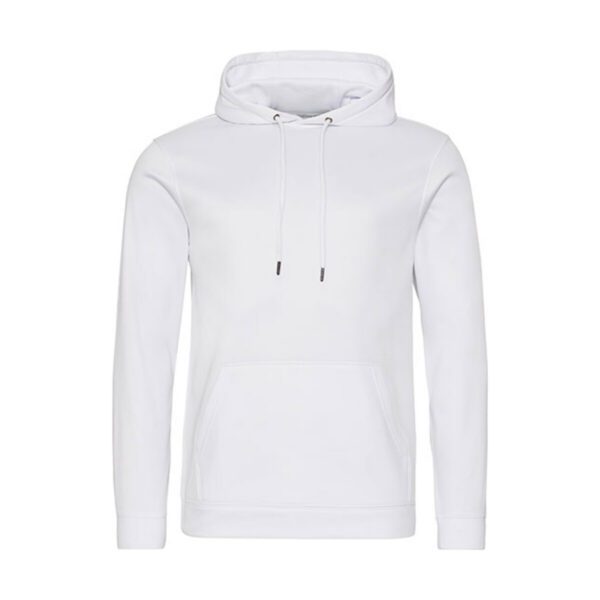 Just Hoods Sports Polyester Hoodie Arctic White 3XL