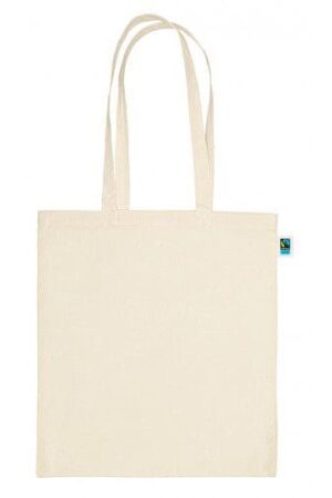 Fairtrade/GOTS draagtas (tote bag)